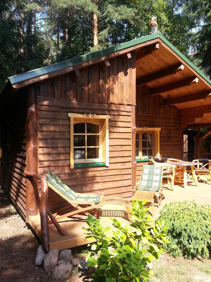 Holzhaus Waldwichtel Am Wald Und See 네우루핀 외부 사진