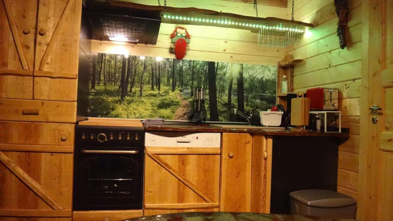 Holzhaus Waldwichtel Am Wald Und See 네우루핀 외부 사진
